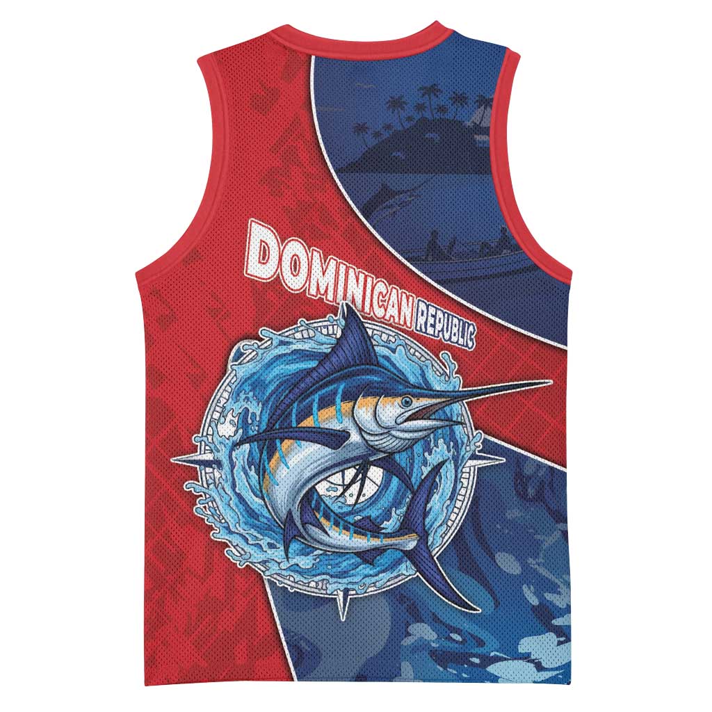 Dominican Republic Fishing Basketball Jersey Caribbean Master Baiter - Wonder Print Shop
