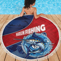 Dominican Republic Fishing Beach Blanket Caribbean Master Baiter - Wonder Print Shop