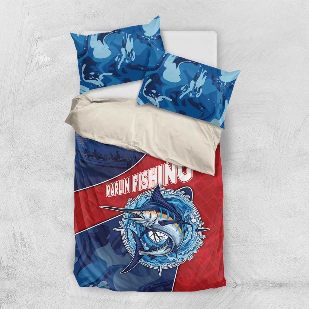 Dominican Republic Fishing Bedding Set Caribbean Master Baiter - Wonder Print Shop