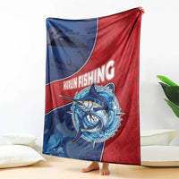 Dominican Republic Fishing Blanket Caribbean Master Baiter - Wonder Print Shop