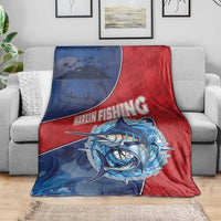 Dominican Republic Fishing Blanket Caribbean Master Baiter - Wonder Print Shop