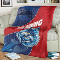 Dominican Republic Fishing Blanket Caribbean Master Baiter - Wonder Print Shop
