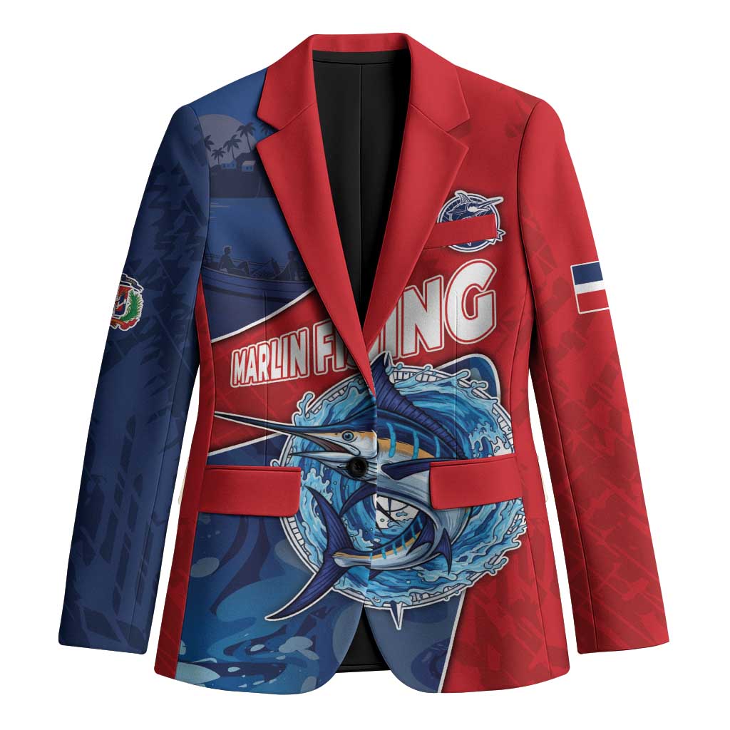 Dominican Republic Fishing Blazer Caribbean Master Baiter - Wonder Print Shop