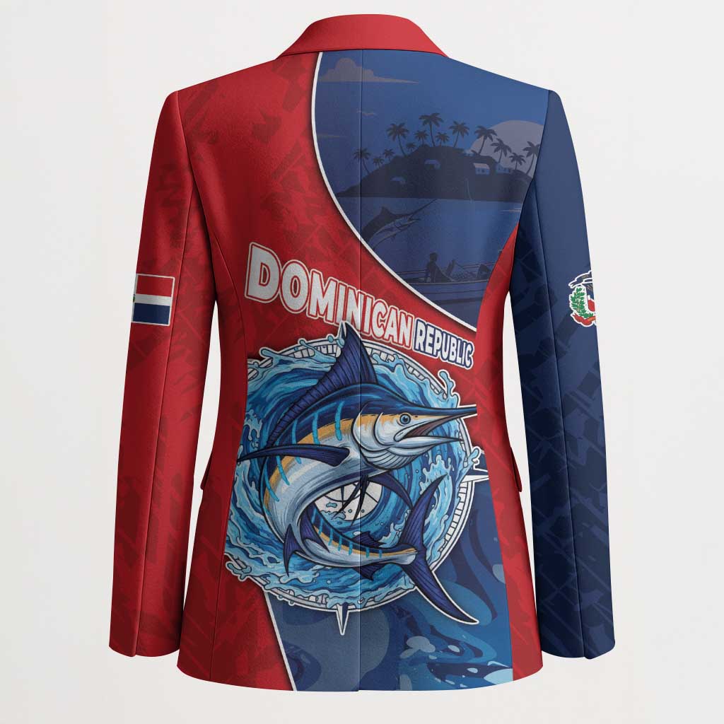 Dominican Republic Fishing Blazer Caribbean Master Baiter - Wonder Print Shop