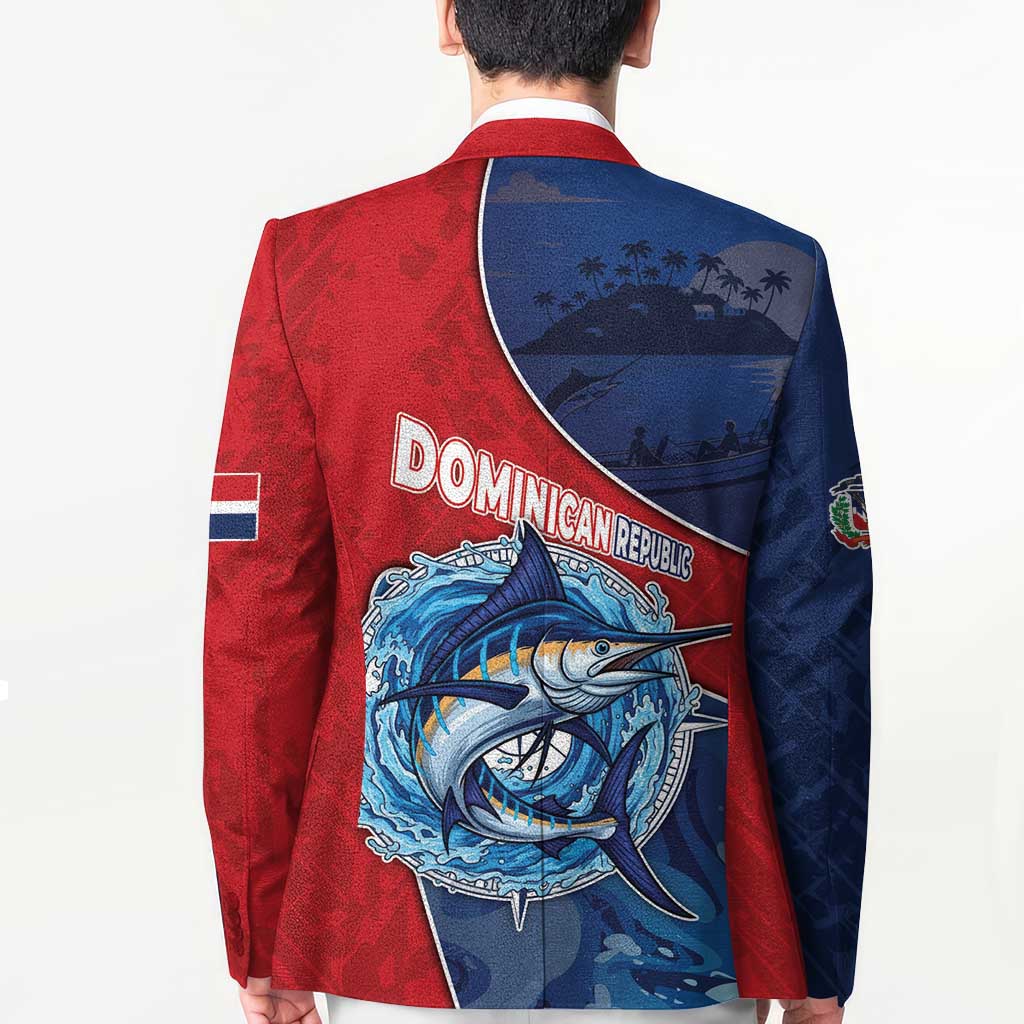 Dominican Republic Fishing Blazer Caribbean Master Baiter - Wonder Print Shop