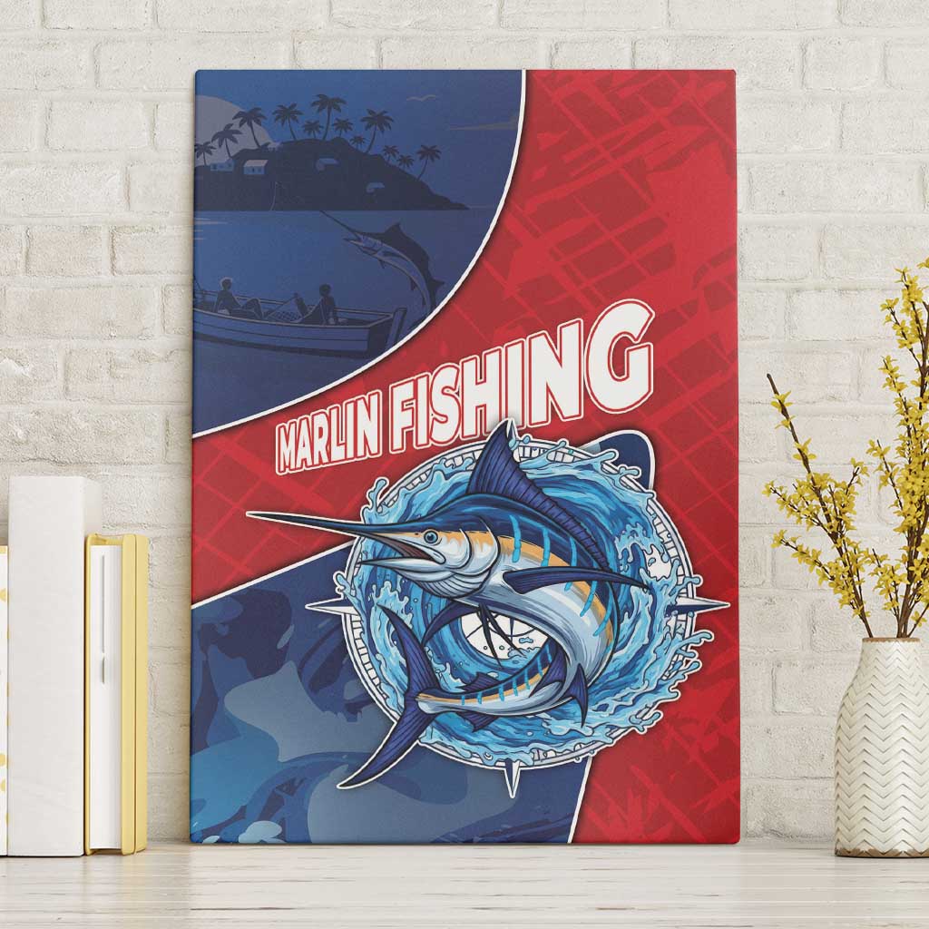 Dominican Republic Fishing Canvas Wall Art Caribbean Master Baiter - Wonder Print Shop