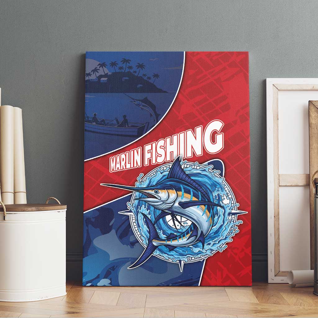 Dominican Republic Fishing Canvas Wall Art Caribbean Master Baiter - Wonder Print Shop