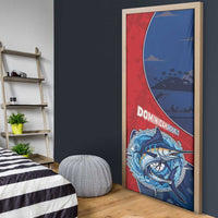 Dominican Republic Fishing Door Cover Caribbean Master Baiter - Wonder Print Shop