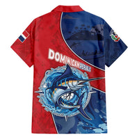 Dominican Republic Fishing Family Matching Off The Shoulder Long Sleeve Dress and Hawaiian Shirt Caribbean Master Baiter - Wonder Print Shop