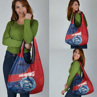 Dominican Republic Fishing Grocery Bag Caribbean Master Baiter - Wonder Print Shop