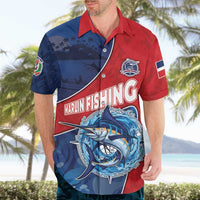 Dominican Republic Fishing Hawaiian Shirt Caribbean Master Baiter - Wonder Print Shop