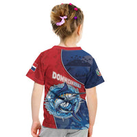 Dominican Republic Fishing Kid T Shirt Caribbean Master Baiter - Wonder Print Shop