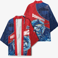 Dominican Republic Fishing Kimono Caribbean Master Baiter - Wonder Print Shop