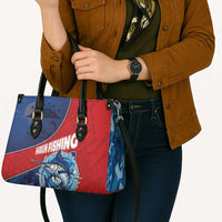 Dominican Republic Fishing Leather Bag Caribbean Master Baiter - Wonder Print Shop