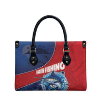 Dominican Republic Fishing Leather Bag Caribbean Master Baiter - Wonder Print Shop