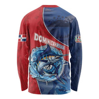 Dominican Republic Fishing Long Sleeve Shirt Caribbean Master Baiter - Wonder Print Shop