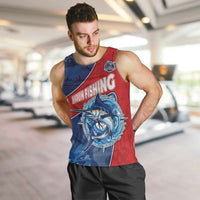 Dominican Republic Fishing Men Tank Top Caribbean Master Baiter - Wonder Print Shop