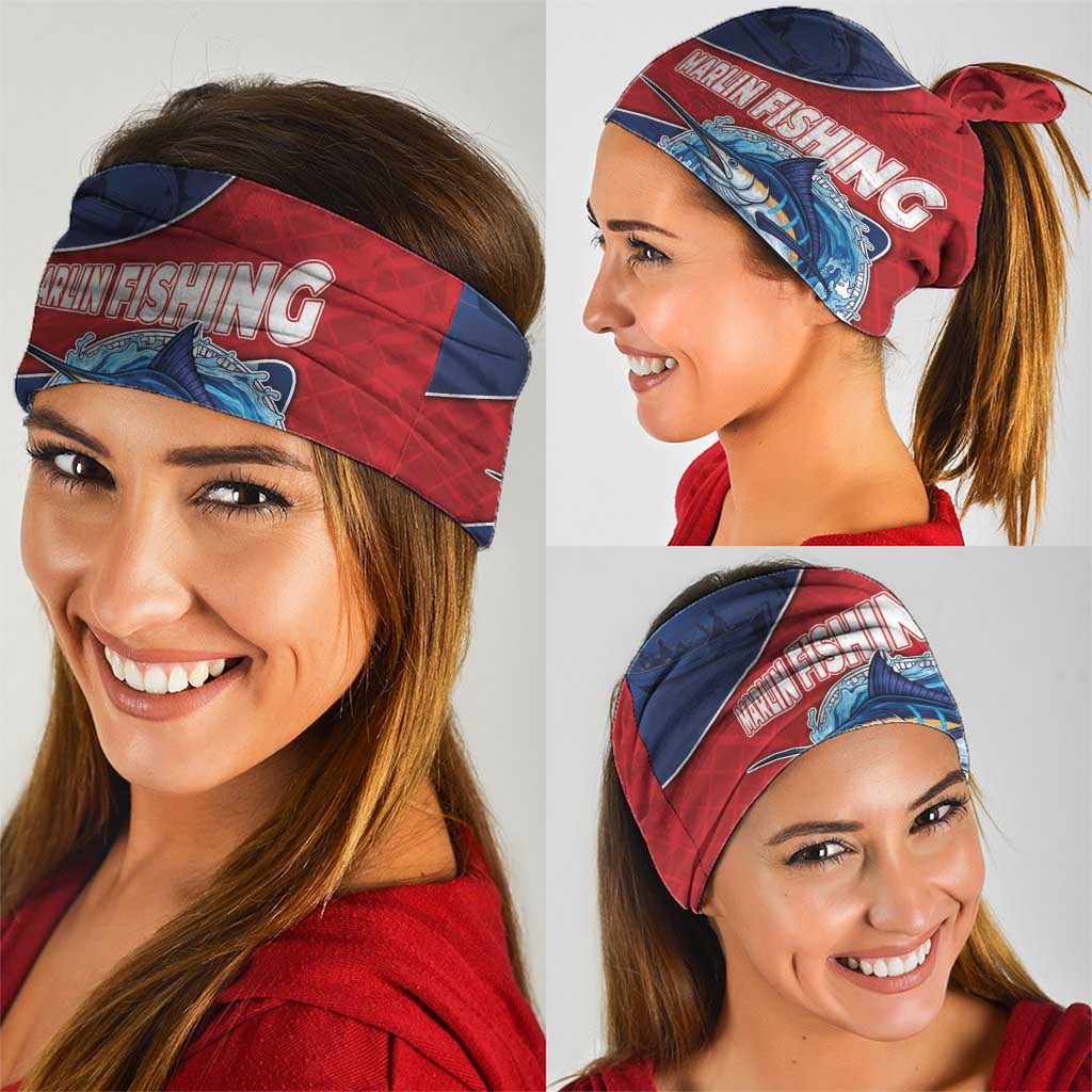 Dominican Republic Fishing Neck Gaiter Caribbean Master Baiter - Wonder Print Shop