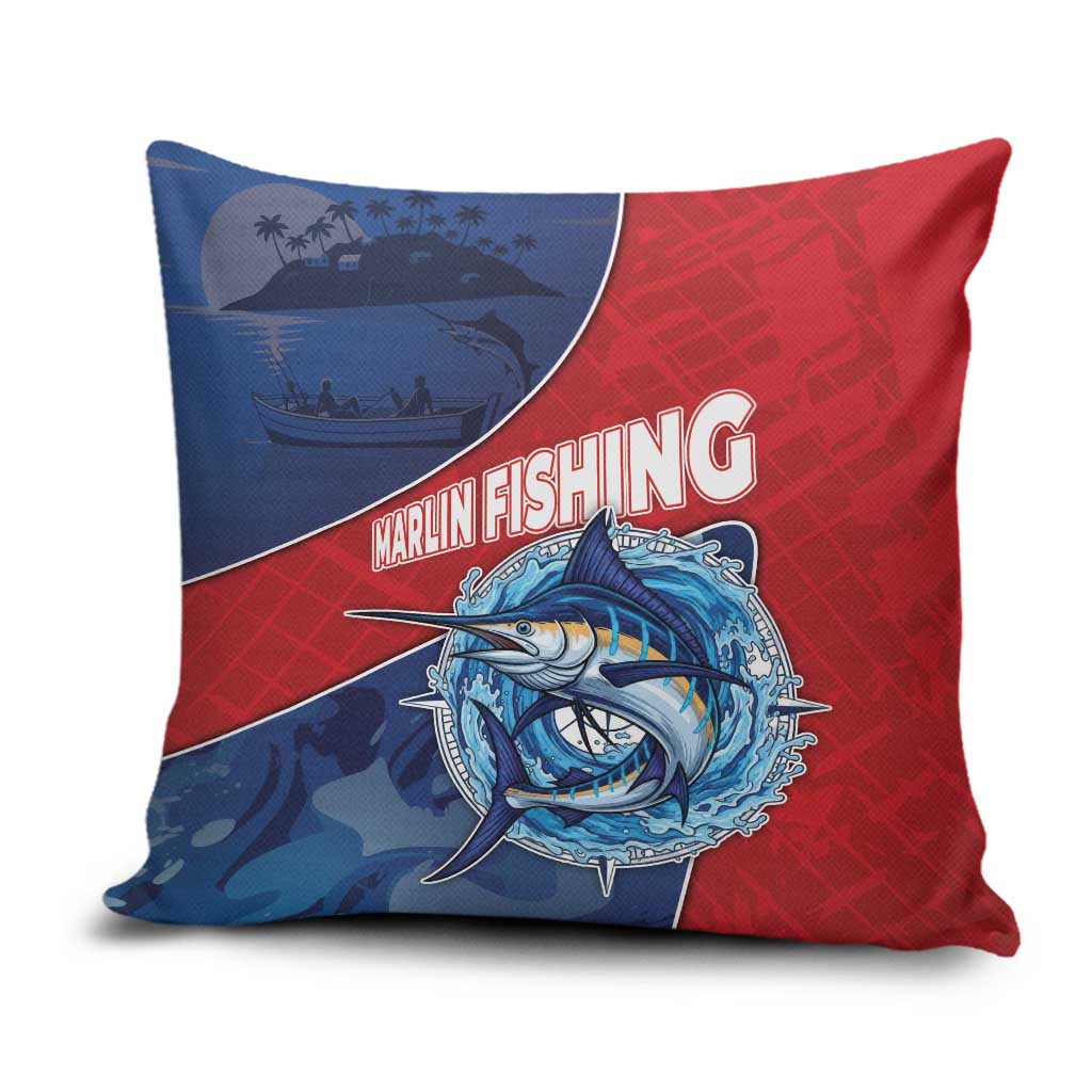 Dominican Republic Fishing Pillow Cover Caribbean Master Baiter - Wonder Print Shop