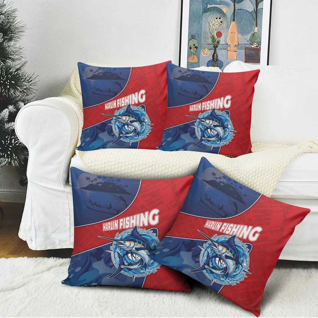 Dominican Republic Fishing Pillow Cover Caribbean Master Baiter - Wonder Print Shop