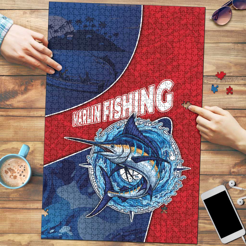 Dominican Republic Fishing Puzzle Caribbean Master Baiter - Wonder Print Shop