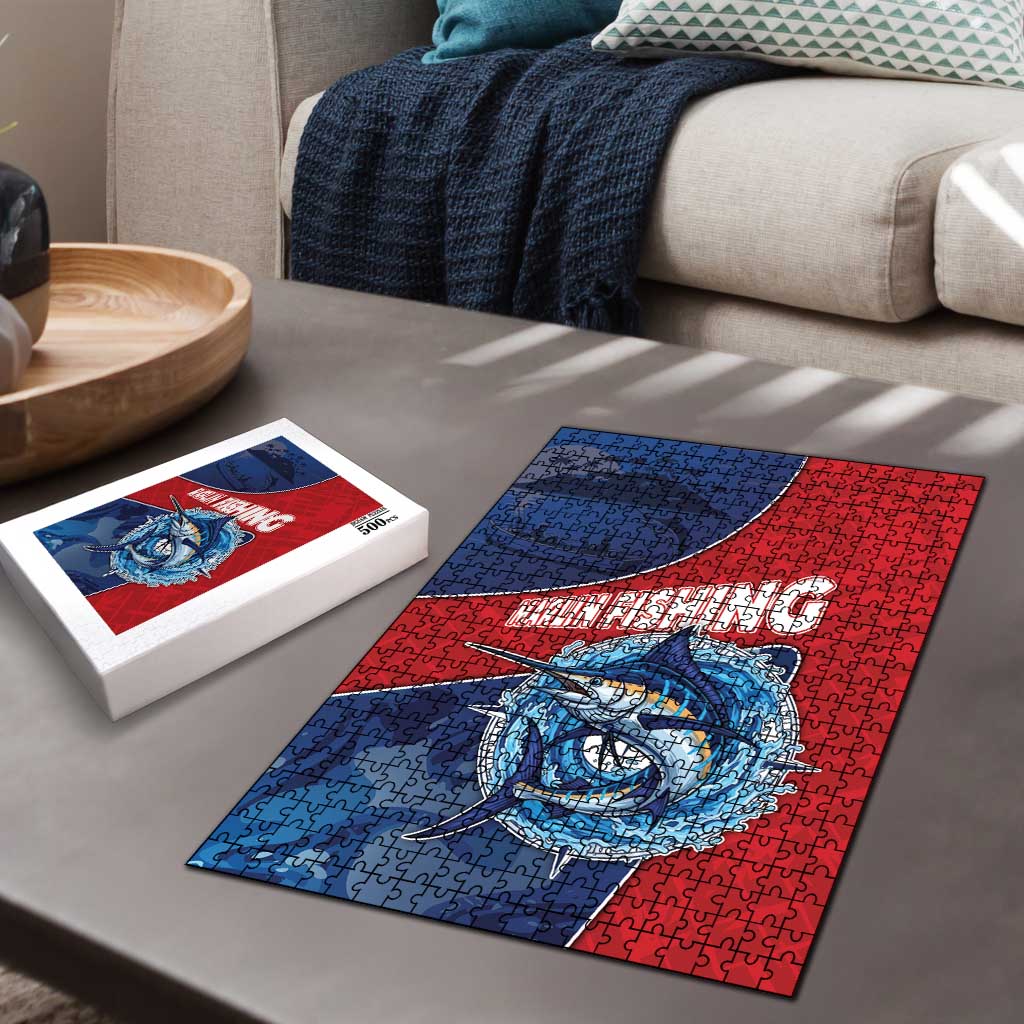 Dominican Republic Fishing Puzzle Caribbean Master Baiter - Wonder Print Shop