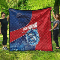 Dominican Republic Fishing Quilt Caribbean Master Baiter - Wonder Print Shop