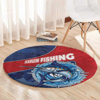 Dominican Republic Fishing Round Carpet Caribbean Master Baiter - Wonder Print Shop
