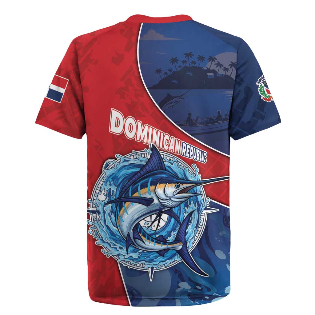 Dominican Republic Fishing Rugby Jersey Caribbean Master Baiter - Wonder Print Shop