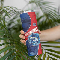 Dominican Republic Fishing Skinny Tumbler Caribbean Master Baiter - Wonder Print Shop