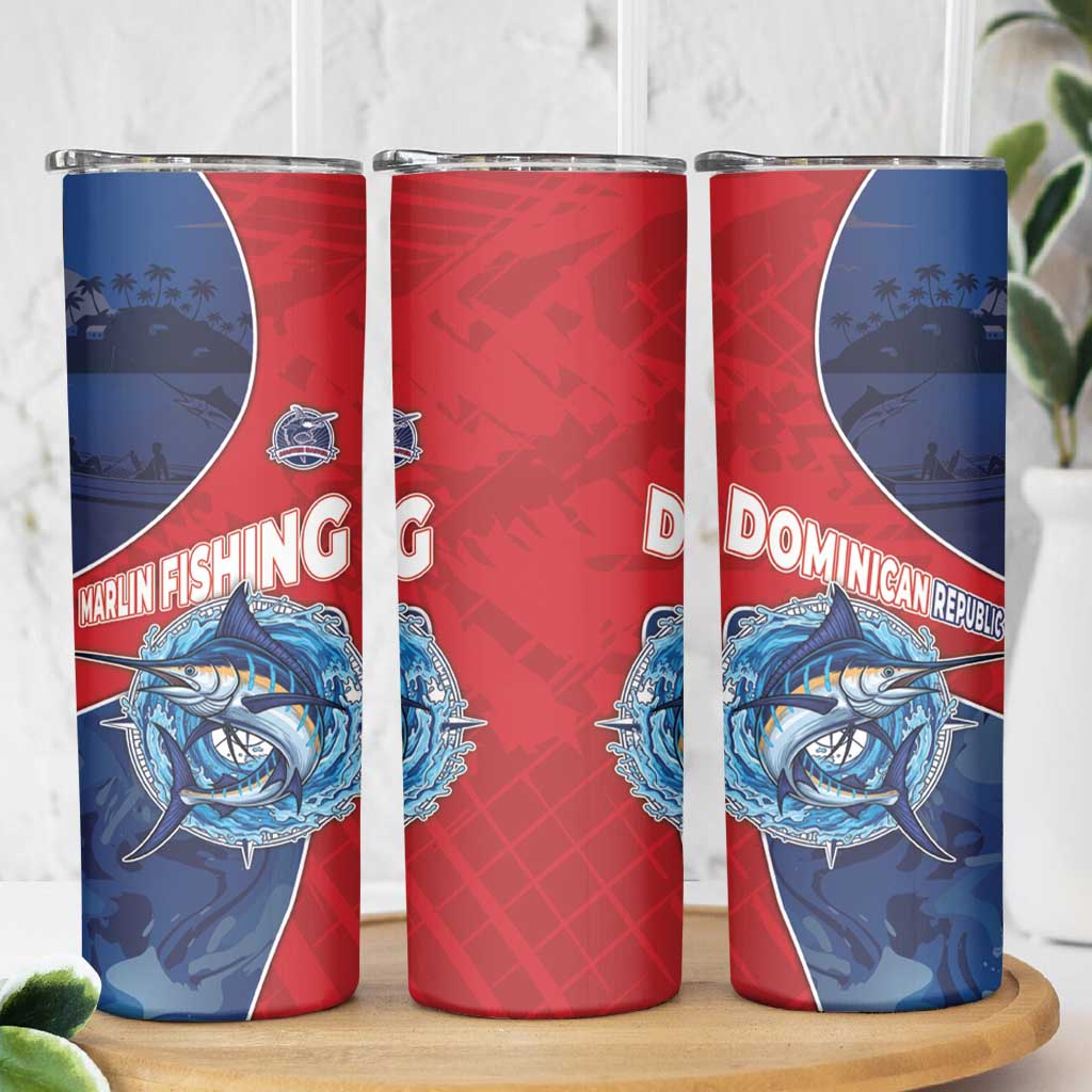 Dominican Republic Fishing Skinny Tumbler Caribbean Master Baiter - Wonder Print Shop