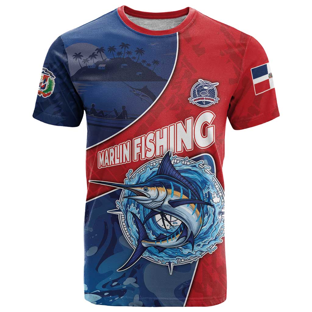 Dominican Republic Fishing T Shirt Caribbean Master Baiter - Wonder Print Shop