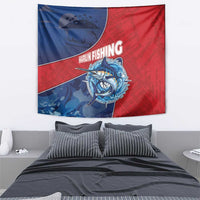 Dominican Republic Fishing Tapestry Caribbean Master Baiter - Wonder Print Shop