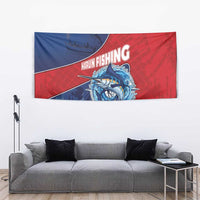 Dominican Republic Fishing Tapestry Caribbean Master Baiter - Wonder Print Shop