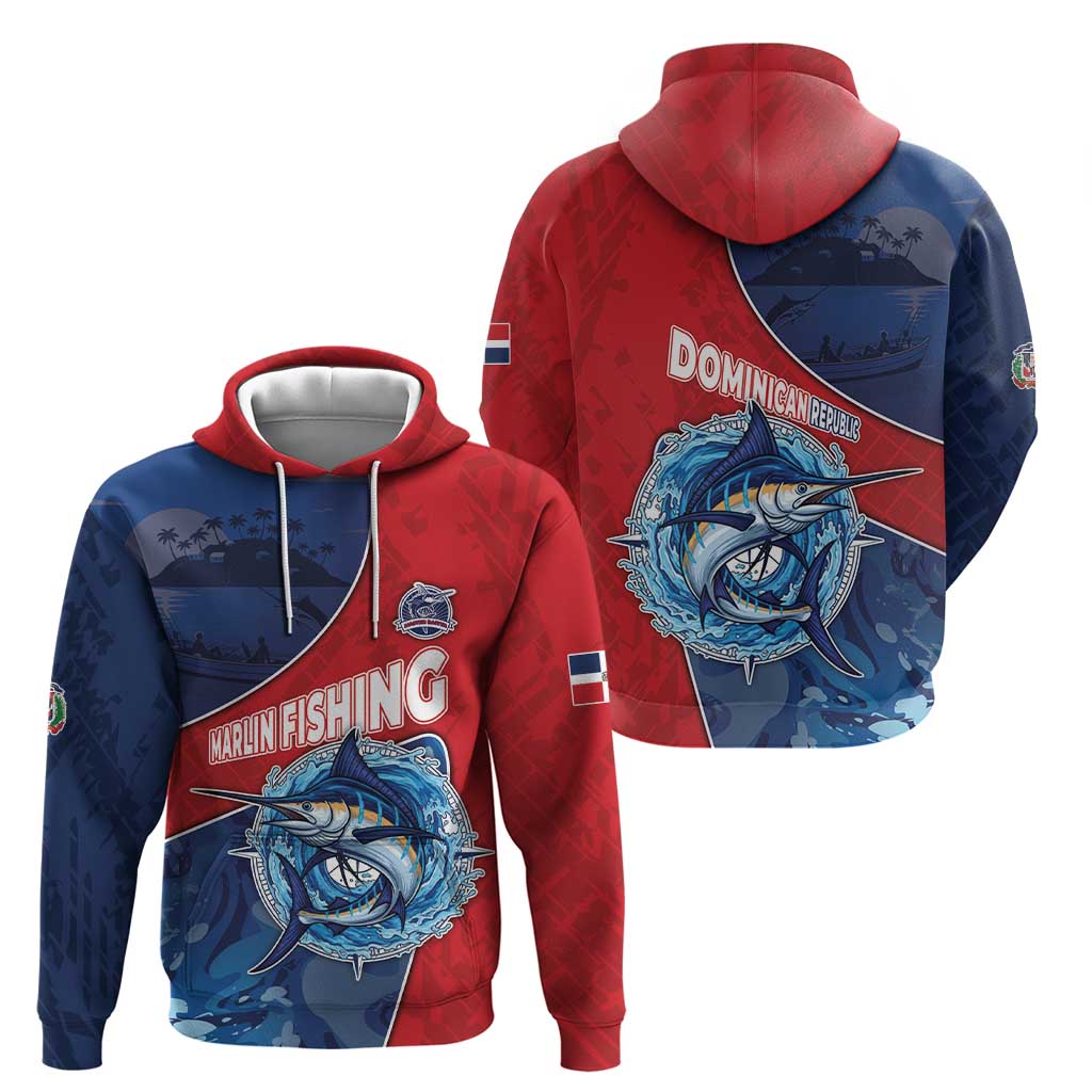 Dominican Republic Fishing Zip Hoodie Caribbean Master Baiter - Wonder Print Shop