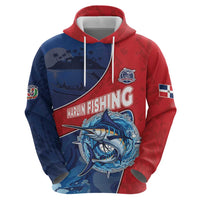 Dominican Republic Fishing Zip Hoodie Caribbean Master Baiter - Wonder Print Shop