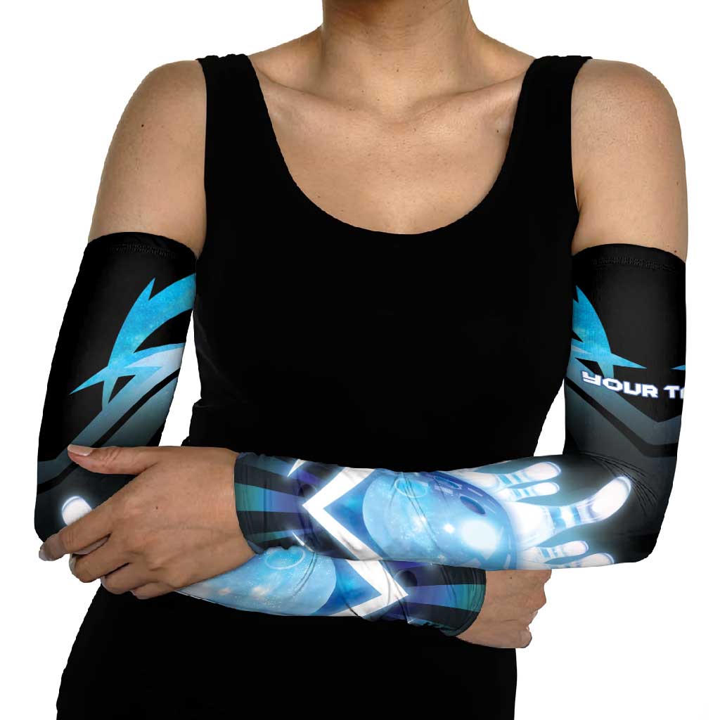 Personalized Bowling Arm Sleeves Cosmic Strike