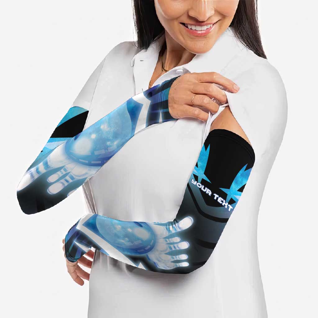 Personalized Bowling Arm Sleeves Cosmic Strike