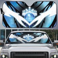 Bowling Auto Sun Shade Cosmic Strike