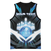 Personalized Bowling Basketball Jersey Cosmic Strike
