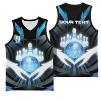 Personalized Bowling Basketball Jersey Cosmic Strike