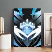 Bowling Canvas Wall Art Cosmic Strike