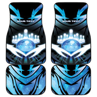 Personalized Bowling Car Mats Cosmic Strike