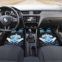 Personalized Bowling Car Mats Cosmic Strike