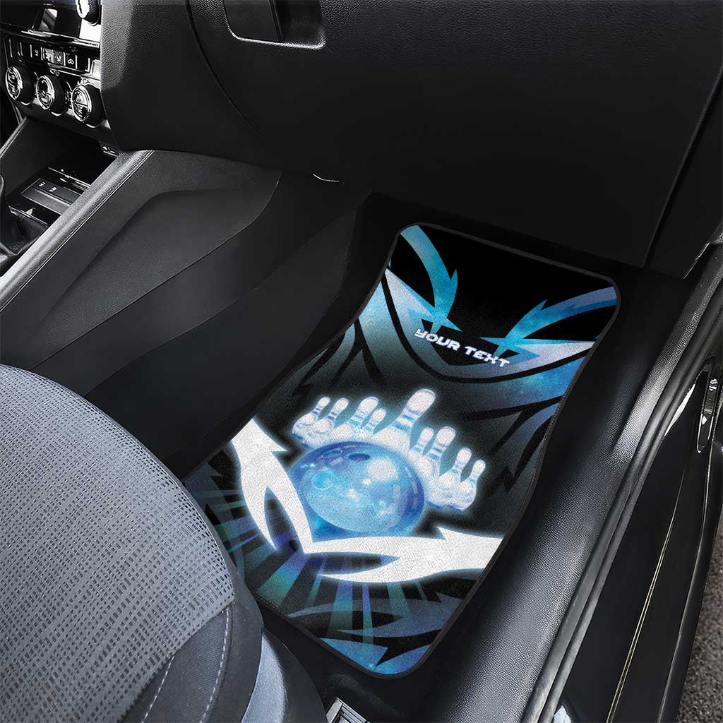 Personalized Bowling Car Mats Cosmic Strike