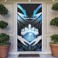 Personalized Bowling Door Cover Cosmic Strike