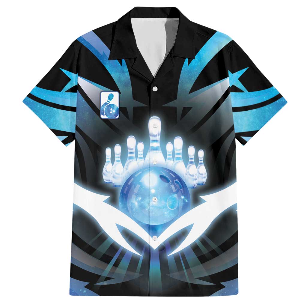 Personalized Bowling Hawaiian Shirt Cosmic Strike