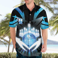 Personalized Bowling Hawaiian Shirt Cosmic Strike