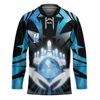 Personalized Bowling Hockey Jersey Cosmic Strike