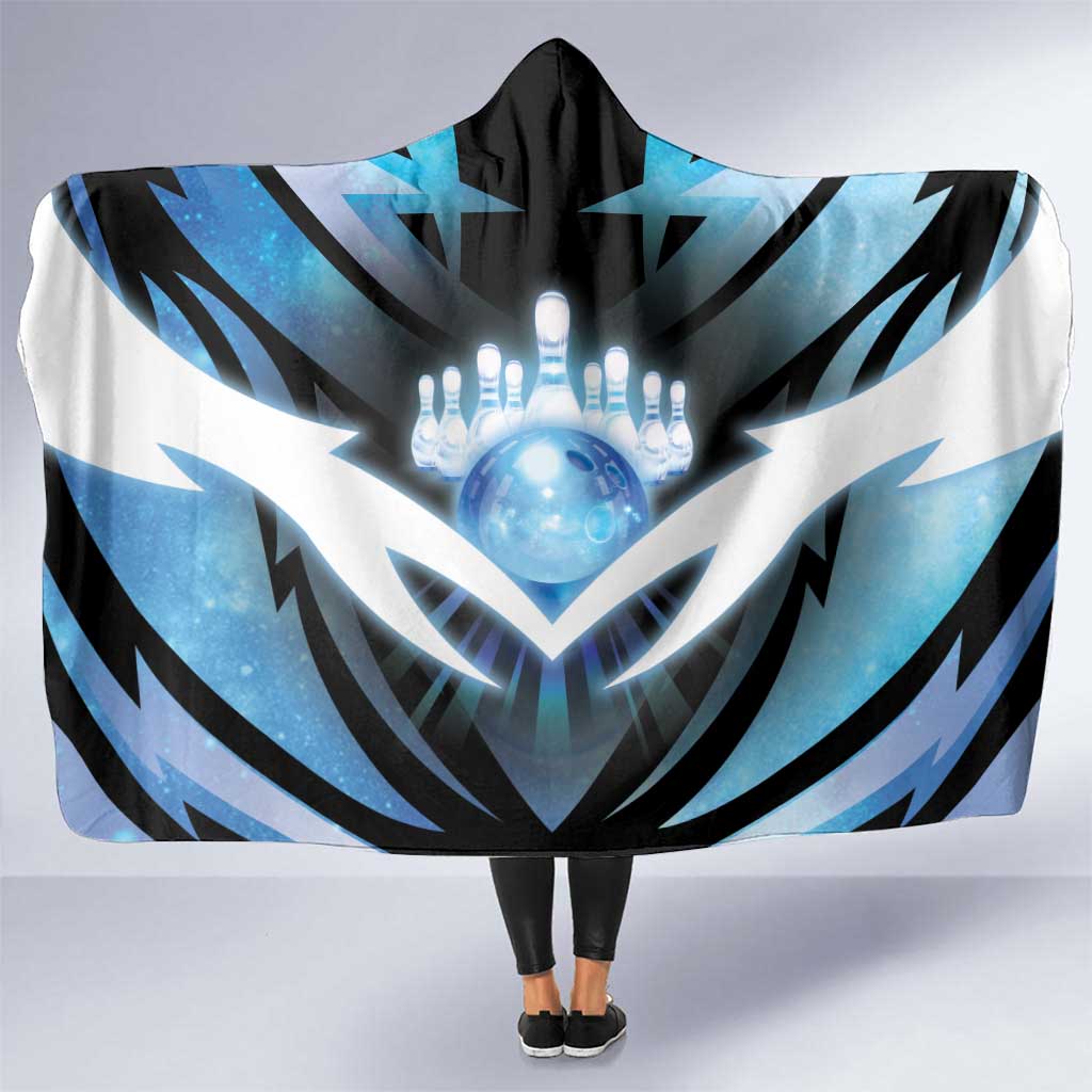 Bowling Hooded Blanket Cosmic Strike